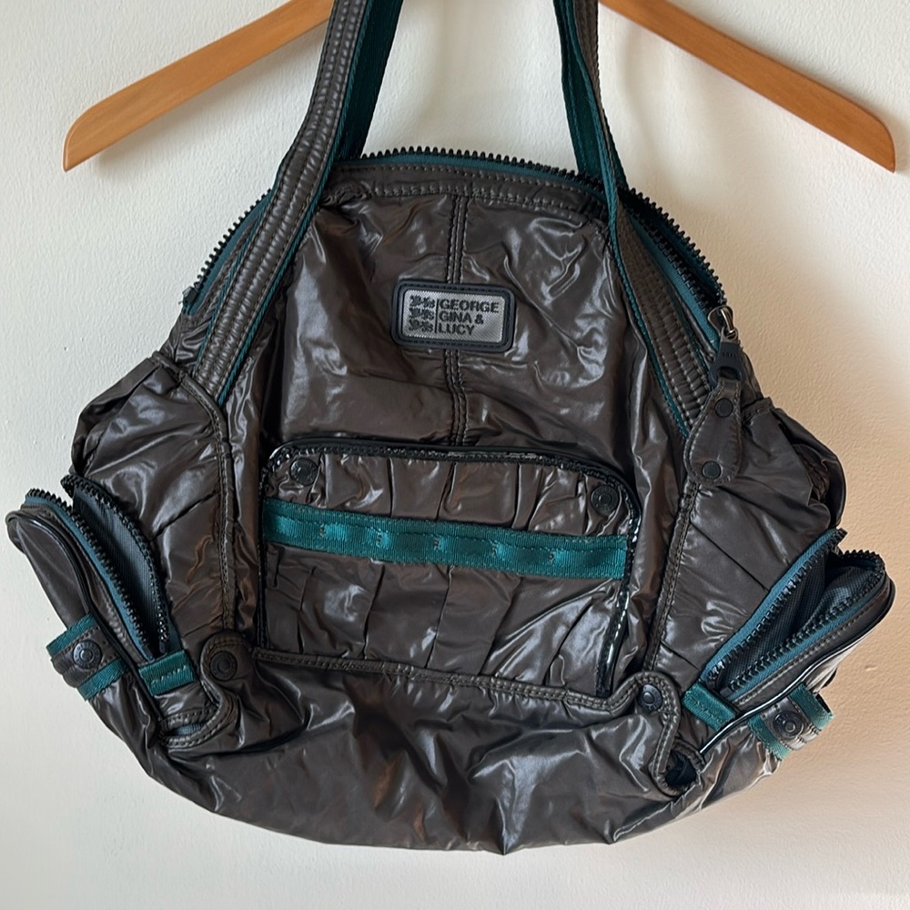 George Gina &Lucy nylon shoulder bag